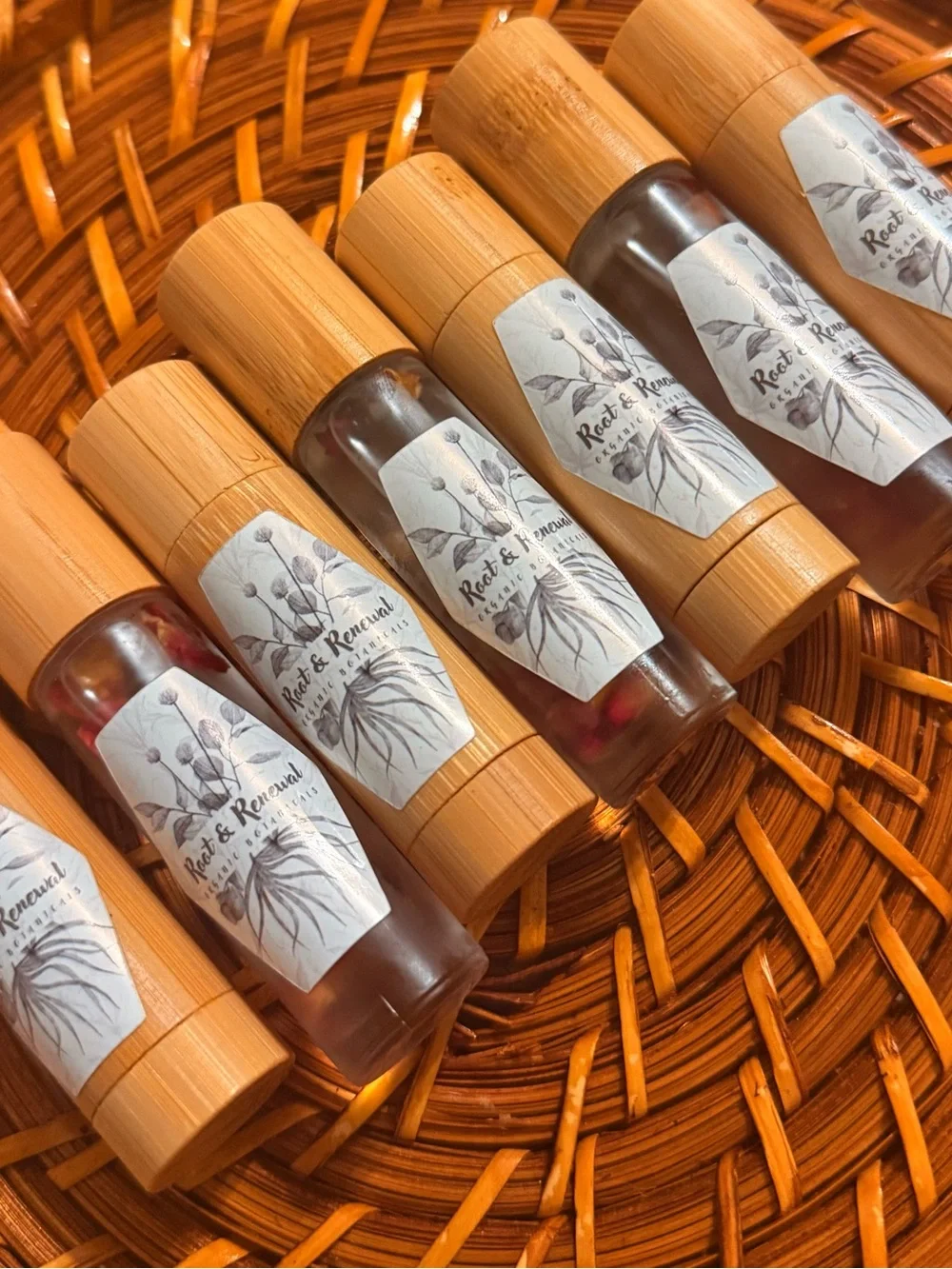 Vegan Natural Perfume & Lip Balm Duo - Botanically Infused Clean Beauty